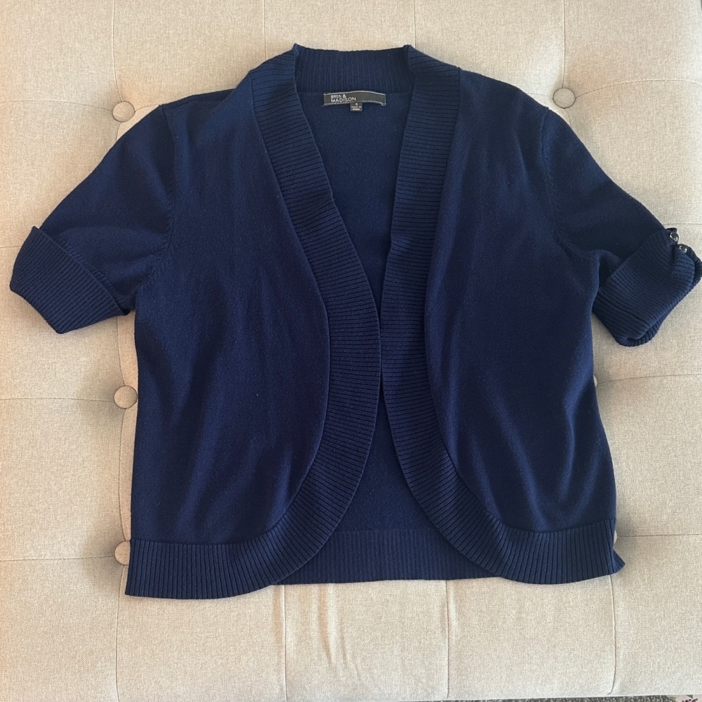 Talbots Deep Blue Women's Cardigan